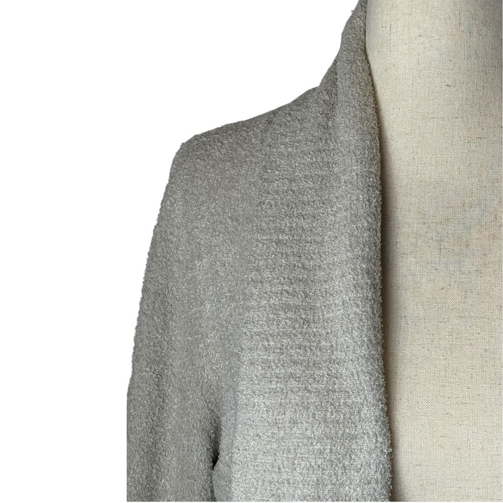 Barefoot Dreams Sweater Women Small Beige Bamboo Chic Lite Circle Cardigan Cozy - Picture 7 of 12